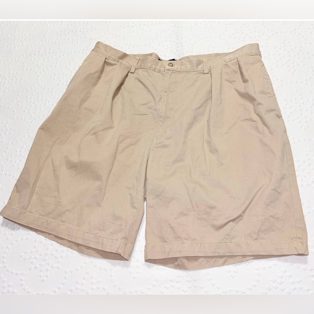 Vintage POLO by Ralph Lauren TYLER SHORT Two-pleat Chino 42 Waist